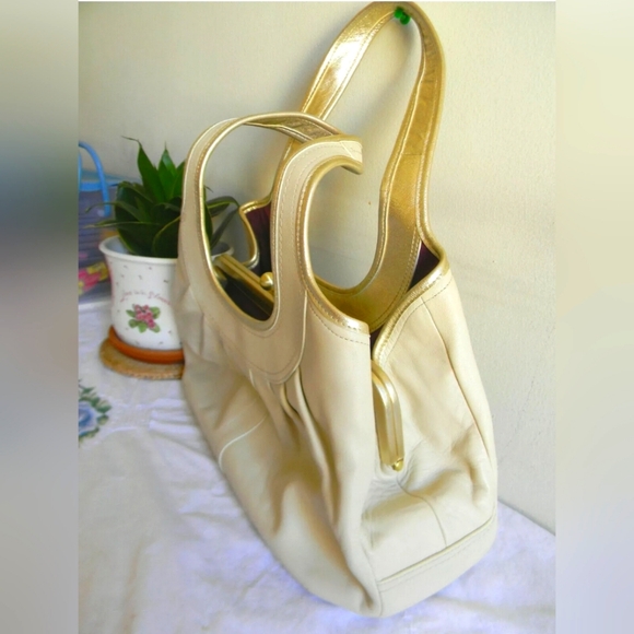 Coach Ergo Kisslock Hobo Rare - Picture 2 of 9